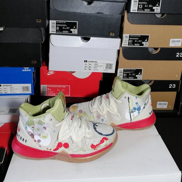 "RARE & PREMIUM" NIKE KYRIE5 'BANDULU" WOMEN'S US SIZE5.5 LIKE NEW NO BOX - Picture 8 of 10